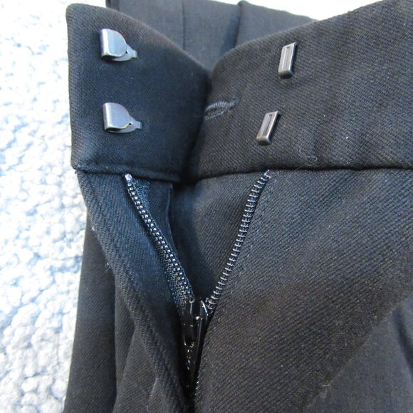 Express Columnist Womens Slacks Size 2R Black Tailored Dress Pants Casual Office - Picture 3 of 13